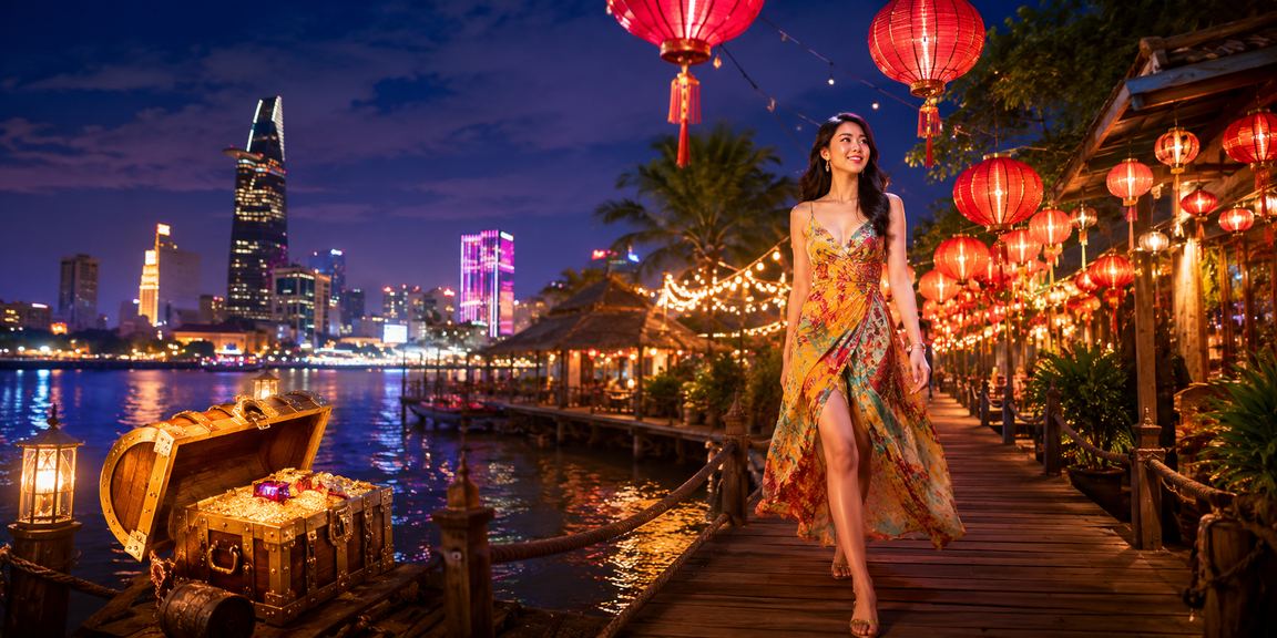Không khí chợ đêm TP.HCM – trải nghiệm casino betting sôi động